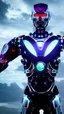 Placeholder: Super cyborg man nion purple Suspicion interested in-depth details HD 4K 8K