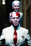 Placeholder: Ultra realistic image, joe biden zombie, zombie performance, suit, skull, blood, torn arm, night, walking twisted, waist up view, thriller style, dark ambient, highly detailed, White House background, concept art, unreal engine 5, ray tracing, RTX, ultra detail, volumetric lighting, high definition, high resolution.