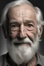 Placeholder: 75 years old man with grey beard around his mouth and very little grey hear on his head, very pretty man, white man.