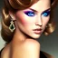 Placeholder: stunningly beuatiful, moderm pin-up , perfecet eyes, cute fine face