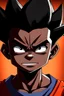 Placeholder: black skin kid gohan