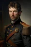 Placeholder: Portrait of Glen Howerton as a lieutenant in the Prussian Army