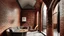 Placeholder: Exposed bricks in perfect asymmetry. Warm light on textured walls.Metal structure with sloping ceilings. Polished concrete and curved lines.