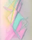 Placeholder: Abstract pastel painting on pastel paper with sketchy pencil outlines