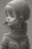 Placeholder: cute girl, Style John Kenn Mortensen,