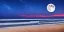 Placeholder: night beach whit full moon