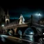 Placeholder: THE GHOST IS STILL DANCING AT NIGHT ON THE OLD BRIDGE. Carlos Lapellegrina