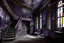 Placeholder: A purple mansion filled with ghosts painted by Giovanni Battista Sassi