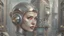 Placeholder: Metropolis like female android with open circuit