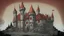 Placeholder: Vampire castle, comic style