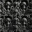 Placeholder: the source of future growth dramatic, elaborate emotive metallic Baroque and Rococo styles to emphasise death as a transcendental, seamless pattern, symmetrical, large motifs, sistine chapel ceiling, 8k image, sharp focus, gothic mothifs and (skulls:1) in rococo style, black metal forge, black colors, perfect symmetry, 3D, no blur, sharp focus, photorealistic, insanely detailed and intricate, cinematic lighting, Octane render, epic scene, 8K