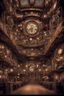 Placeholder: a huge steampunk video hall