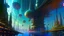 Placeholder: Ciudad futurista suspendida sobre un océano de nubes bioluminiscentes, rascacielos orgánicos cultivados como árboles gigantes, puentes transparentes entre torres, enjambres de drones polinizadores, amanecer iridiscente, estética solarpunk visionaria inspirada en las ilustraciones de Syd Mead y el arte digital contemporáneo, ultra detallado.