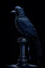 Placeholder: on an old black lamppost, a blue crow is sitting,a golden greenish suspension,diamond dust, on a black background, macrodetalization, carved,filigree drawing of a drawing,fiction,surrealism, hyperdetalization, aesthetically pleasing, beautiful,ink and colored marker drawing, sharpness,1024 k, octane, depth of field