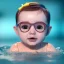 Placeholder: Cute Baby swimming in pool unreal 5, octane render,cinema4d, dynamic lighting, dramatic lighting, 4k, redshift render, highly, hyperrealism ultra detailed, hyper realistic.