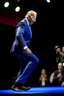 Placeholder: jo biden shaking his butt on stage, zeiss prime lens, bokeh like f/0.8, tilt-shift lens 8k, high detail, smooth render, down-light, unreal engine, prize winning