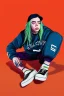 Placeholder: Billie Eilish, legs, photorealistic, 2k