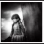 Placeholder: gray-scale, tears, small child, war, lost, dream