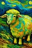 Placeholder: خروف العيد باسلوب رسم فان جوخ
