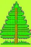 Placeholder: 2d pixel art spruce tree