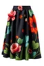 Placeholder: Skirt with fabric printed in 3D with estrusion, organic elements