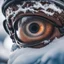 Placeholder: snowboarding in eyes, intricate, 8k, macro photography