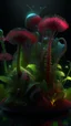 Placeholder: "3D HR Complex Unique and Beautiful Bioluminescent Carnivorous Plants, a breathtaking frontier fantasy artwork by Android Jones, Jean Baptiste monge, Alberto Seveso, Erin Hanson, Jeremy Mann. Minimalist highly detailed and complex professional_photography, masterpieces, 8k resolution concept art, Artstation, tricolor, Unreal Engine 5, cgsociety" Highly detailed ArtStation Concept Art Clear Focus Smooth cinematic 4K epic Details Serious Stoic ARTgerm AN's mature art