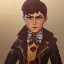 Placeholder: ed sheran with dark brown hair, lego, steampunk