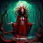 Placeholder: The Bloodlust Of Yog-Sothoth || Outer Gods :: Lovecraftian horror :: in the styles of Michael Whelan and Paul Carrick and Wes Benscoter :: mixed media :: bloody :: gothic colors :: HDR