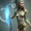 Placeholder: full body of beautiful blue na'vi princess, sci fi sexy, volumetric lighting, particals, intricate detail, realistic, close up