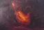 Placeholder: Oil painting of an Balrog inside mines of moria in the style of impressionism,high detail, dark, mysterious, 8k, fog, oil painting style, abstract, you shall not pass