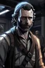 Placeholder: Rick grimes in star wars