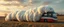 Placeholder: long fluffy slinky cloud snake with a sheeps head bus