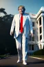 Placeholder: Ultra realistic image night, Donald trump zombie, suit, blood, torn arm, night, the walking dead style, dark ambient, highly detailed, White House background, concept art, unreal engine 5, ray tracing, RTX, ultra detail, volumetric lighting, high definition, high resolution.