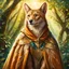 Placeholder: Closeup of an old, lightweight cloak that can give its owner the shape of an animal. Light, Nature, No detailed background.Magical. Epic. Dramatic, highly detailed, digital painting, masterpiece