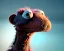 Placeholder: Realistic image, woman muppet head, portrait, concept art, smooth, unreal engine 5, god lights, ray tracing, RTX, lumen lighting, ultra detail, volumetric lighting, 3d, finely drawn, high definition, 4k.