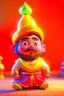 Placeholder: cute indian small littal gord shivaji, representing Lunar New Year, 3D, unreal engine