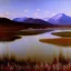 Placeholder: Monet Painting of muskeg in alaska