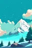 Placeholder: ❝ prompt: photo of sky ,snowing,cartoon ❞ ❝ negative prompt: tree,mountain ❞