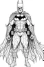 Placeholder: outline art Batman, cinematic lighting, high resolution 3D render art coloring pages with witch, white background, Sketch style, full body, use outline, Mandala style, clean line art, white background, no shadows and clear and well