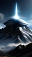 Placeholder: mountain-shaped ufo craft اهيهىل