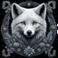 Placeholder: arctic fox I centered | symmetrical | key visual | intricate | highly detailed | iconic | precise lineart | vibrant and natural all round colors | comprehensive cinematic | very high resolution | sharp focus | poster | no watermarks I plain black background I image to fit within the square