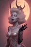 Placeholder: Mae West as evil queen in black leather, leather, busty, cleavage, angry, stern look. character design by cory loftis, fenghua zhong, ryohei hase, ismail inceoglu and ruan jia. unreal engine 5, artistic lighting, highly detailed, photorealistic, fantasy