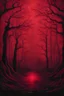 Placeholder: Background red for the design of the Stranger series Things are mysterious and dark no people