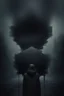 Placeholder: Glitch in the Matrix in abyss, big vortex, ,noir, surreal, dark mood, cold, deep dark colors , high detalied, weird, fog, shadows. weird, surreal, highly detailed, melancholic thriller mood