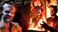 Placeholder: man summons demon from burning old time family photos in big fire