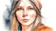 Placeholder: watercolor drawing. female outlet