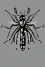 Placeholder: Mosquito cool insect character