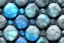 Placeholder: Blue raindrops on a rock, close up view, photo quality, stone marble, ultra realistic