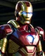 Placeholder: kenu reeves as iron man, 8k